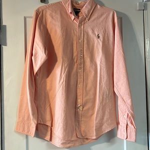 Peach Ralph Lauren Button Up
